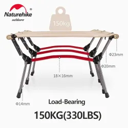 Łóżko kempingowe NATUREHIKE Ultralight: kompaktowe i przenośne, wygodne